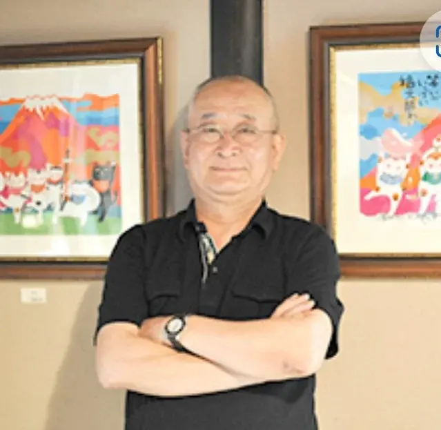 岡本肇作品展『七福神道中旅 ～歌川広重「東海道五拾三次」へのオマージュ』@横浜高島屋7階。11/5～11/18まで。原画、版画を展示販売。七福神ご一行様が日本中に笑顔と温もりを届ける旅が始まる。 画像 6