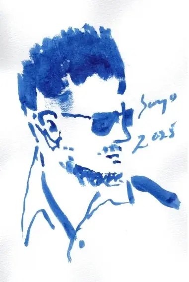 【たまプラーザ東急　4階　アートサロン】『福山小夜 作品展』桑田佳祐氏（サザンオールスターズ）の１stソロアルバムの強烈なジャケットを手掛けた福山氏の「今」を感じて。約35点の原画、版画を展示販売。 画像 4