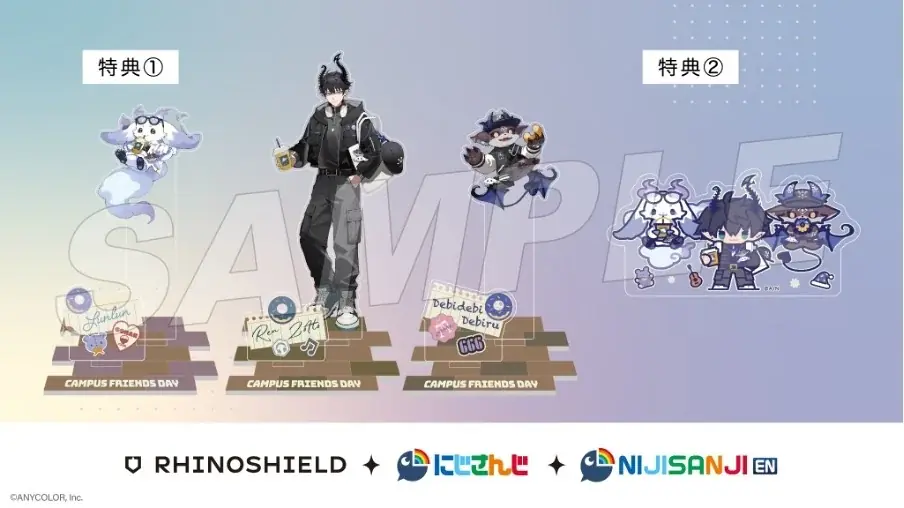 子会社IP mixer、台湾のスマホケースブランド「RHINOSHIELD」と、にじさんじ所属VTuberとのコラボレーション商品を販売開始！ 画像 4