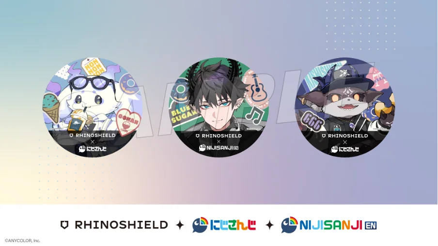 子会社IP mixer、台湾のスマホケースブランド「RHINOSHIELD」と、にじさんじ所属VTuberとのコラボレーション商品を販売開始！ 画像 6