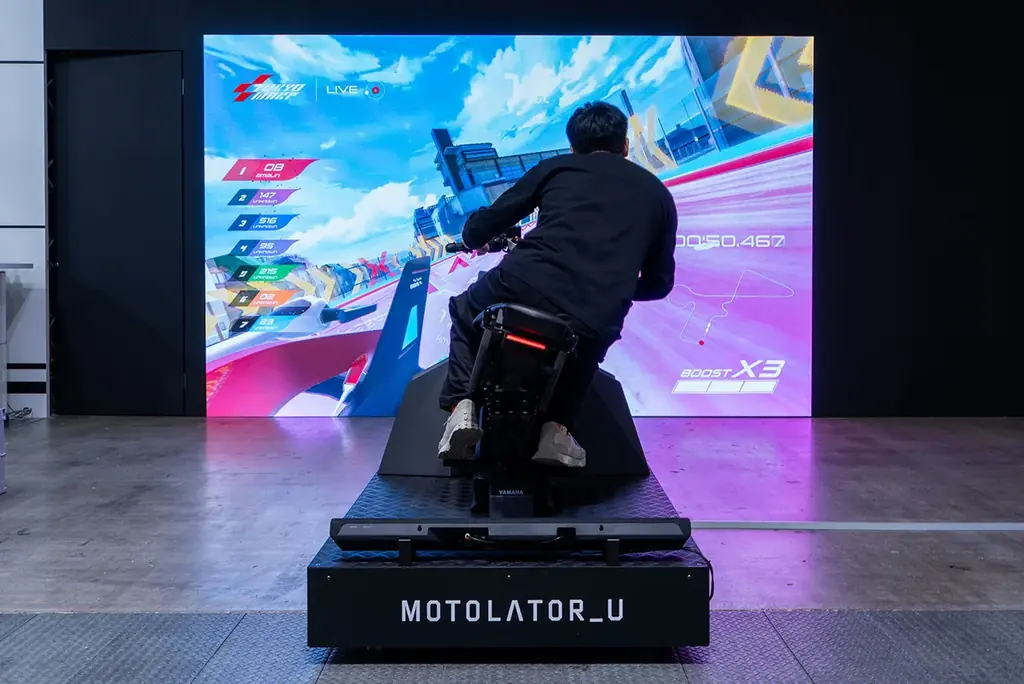 ヤマハ発動機×prototype inc.共同開発シミュレータ「MOTOLATOR_U」ジャパンモビリティショーにて発表 画像 4