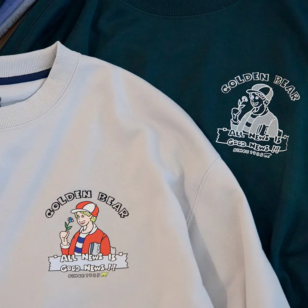 Golden Bear meets YUTAKA NOJIMA コラボレーションスウェットを発売 画像 5