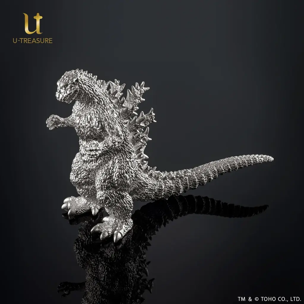 最強の怪獣王「ゴジラ」の原点が黄金の輝きでよみがえる！約1cmサイズの『ゴジラ』（1954）18金製フィギュア。世界限定100体、12月8日（月）まで予約受付 画像 14