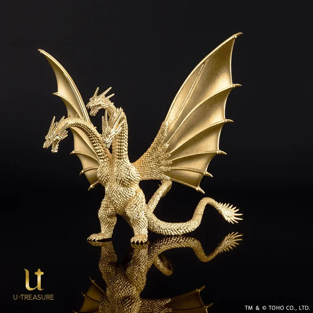最強の怪獣王「ゴジラ」の原点が黄金の輝きでよみがえる！約1cmサイズの『ゴジラ』（1954）18金製フィギュア。世界限定100体、12月8日（月）まで予約受付 画像 17