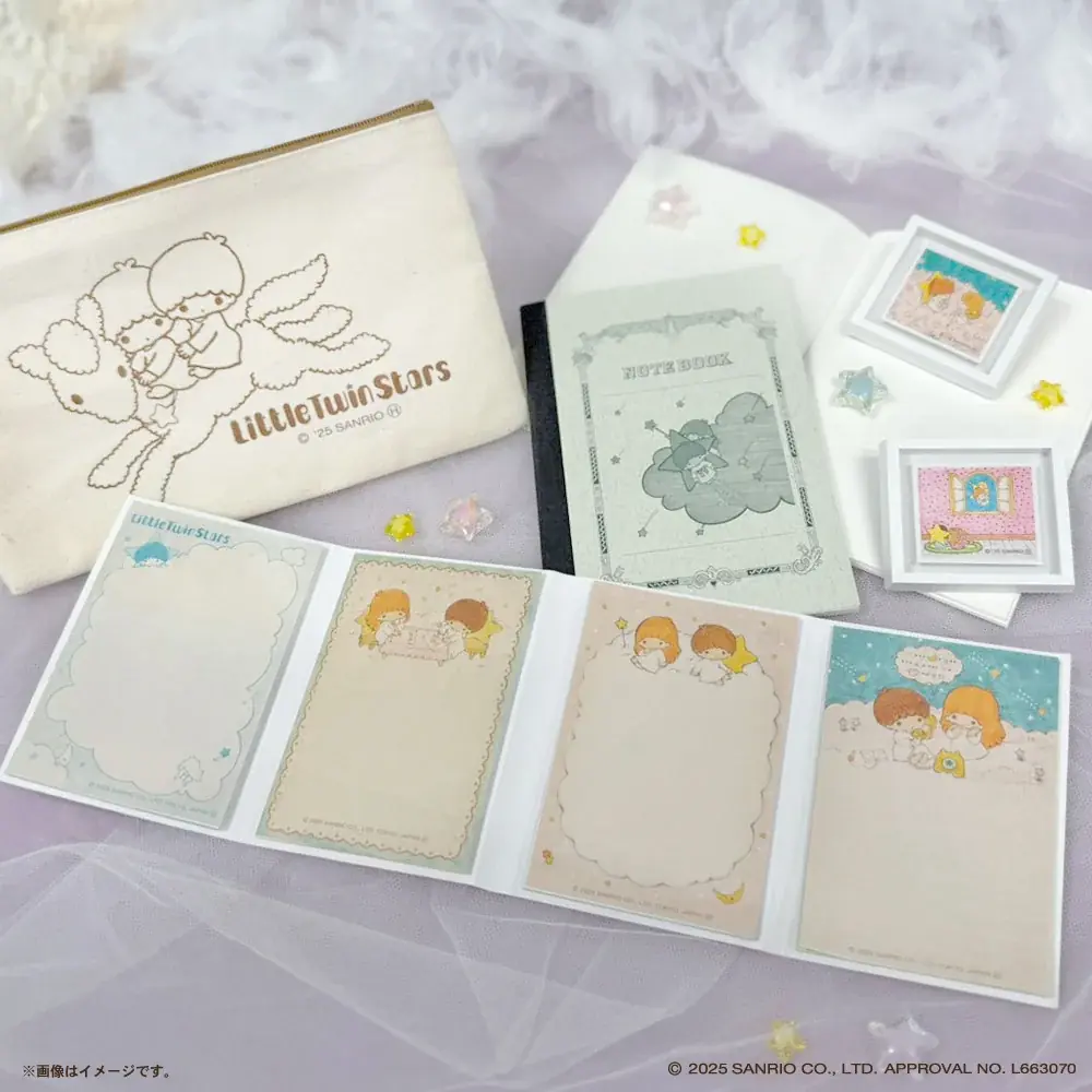 50周年記念！『リトルツインスターズ（キキ＆ララ）』の書店限定グッズを11月12日(水)より販売スタート！ 画像 3
