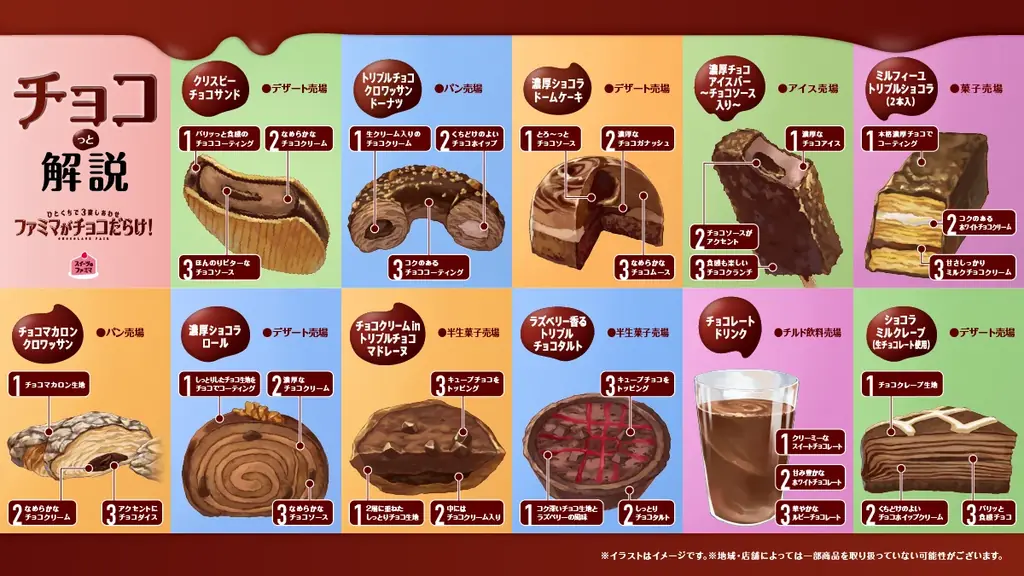 「ファミマがチョコだらけ！」人気チョコスイーツTOP3を発表　SNSで「濃厚で美味しい！」の声続出　全て手作業！？「濃厚ショコラドームケーキ」の製造工程を“チョコ”っと解禁！ 画像 6