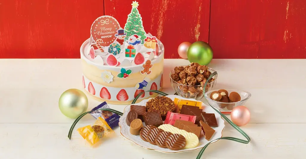 【ロイズ】まるでクリスマスケーキ！？遊んで、飾って、食べておいしい♪チョコレートを11月4日に発売。 画像 2