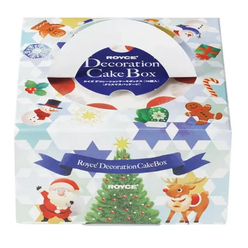 【ロイズ】まるでクリスマスケーキ！？遊んで、飾って、食べておいしい♪チョコレートを11月4日に発売。 画像 5