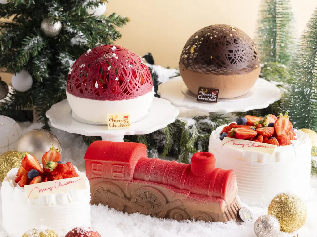 オーナメントやトレインがテーマの新作クリスマスケーキを発表　2025年11月14日（金）より予約受付開始 画像 1