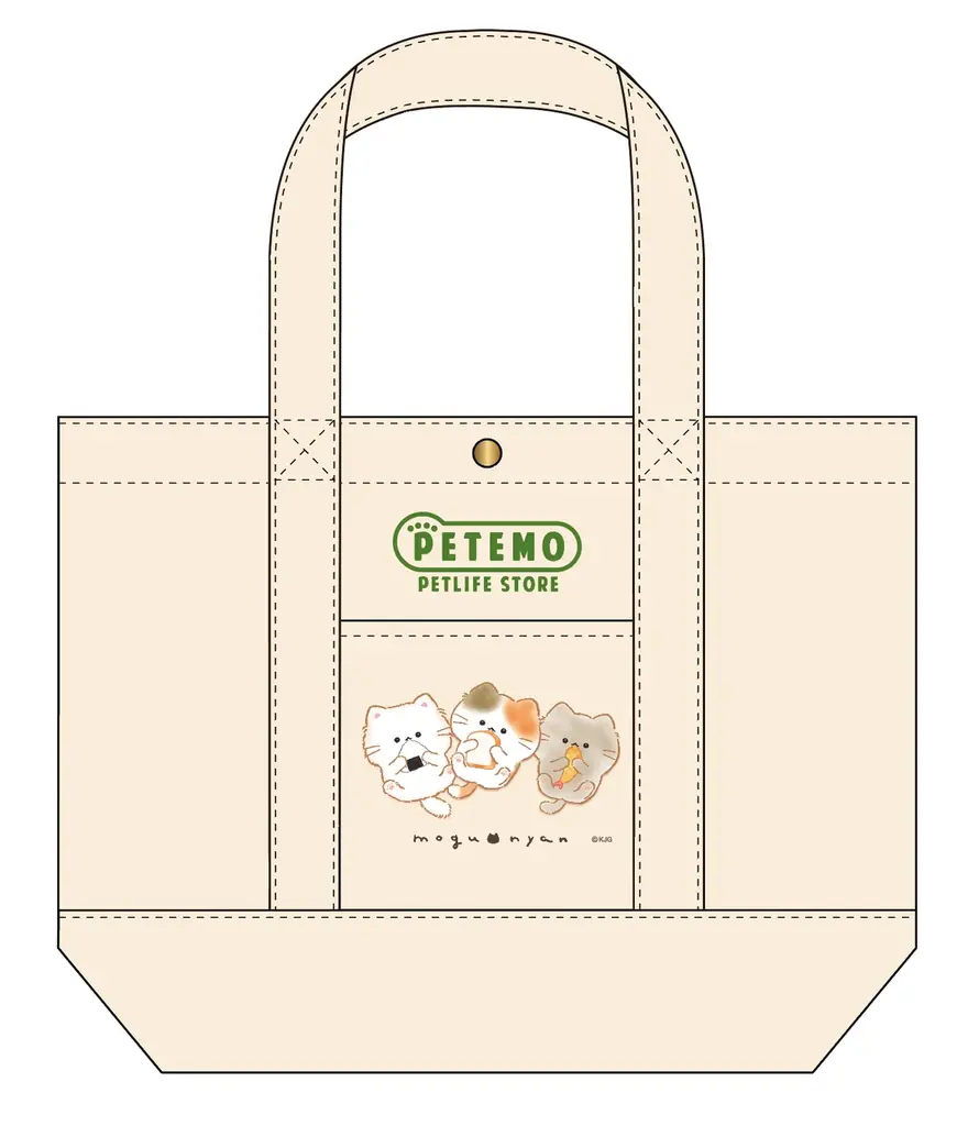 ペットショップ「ペテモ」の福袋「いーすとけん。・もぐにゃん」コラボ限定グッズを製作 画像 3