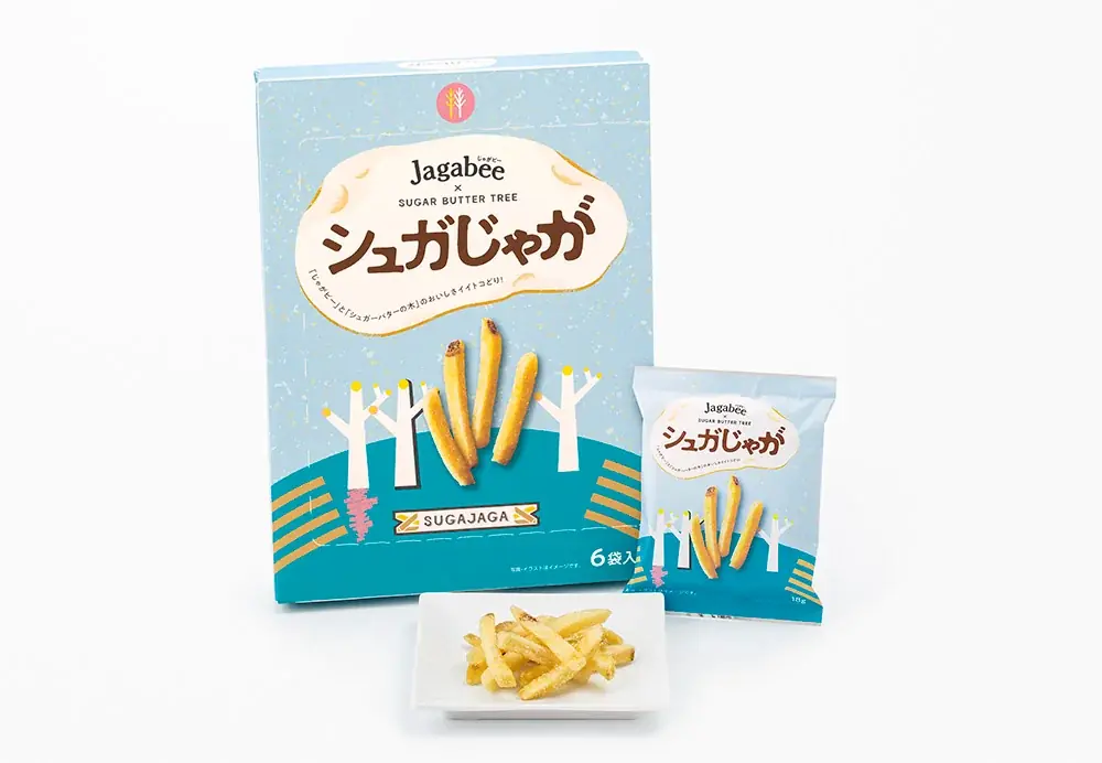 シュガーバターの木が“カリッサクッホクッ”な「Jagabee」になりました！最新東京みやげ『シュガじゃが』誕生 画像 5