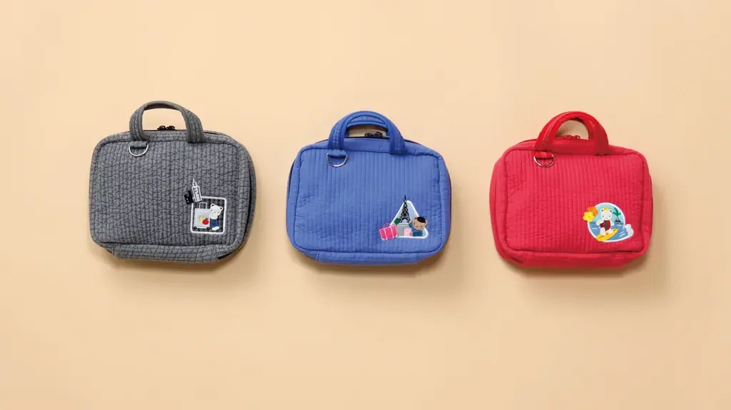 pionunnal×familiar第３弾 秋の旅行を快適に彩る、機能性に優れたバッグやマルチケースのコラボ限定モデルが新登場 NY・パリ・ハワイの３デザイン×3型展開でラインナップ 画像 9