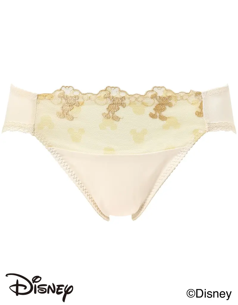 シリーズ累計出荷枚数180万枚突破の「ウイング」［ナチュラルアップブラ］にさりげなく「ミッキー」をあしらったディズニーデザインが登場 画像 10