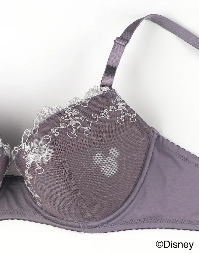 シリーズ累計出荷枚数180万枚突破の「ウイング」［ナチュラルアップブラ］にさりげなく「ミッキー」をあしらったディズニーデザインが登場 画像 3