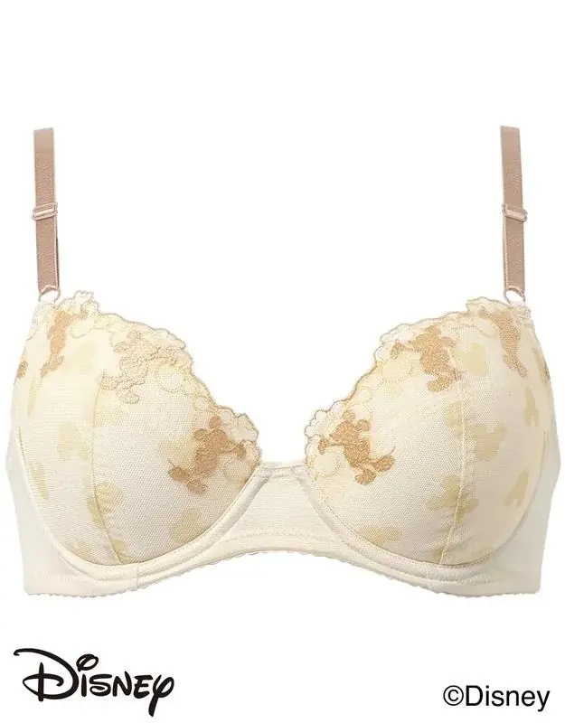 シリーズ累計出荷枚数180万枚突破の「ウイング」［ナチュラルアップブラ］にさりげなく「ミッキー」をあしらったディズニーデザインが登場 画像 6