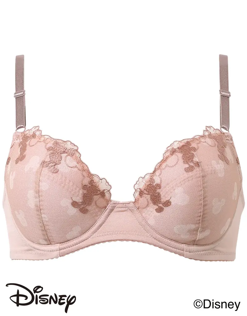 シリーズ累計出荷枚数180万枚突破の「ウイング」［ナチュラルアップブラ］にさりげなく「ミッキー」をあしらったディズニーデザインが登場 画像 9