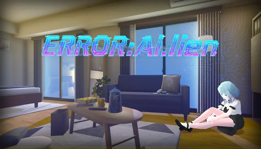 『ERROR:Ai.lien』AI恋愛ホラーが2026年Steam配信予定