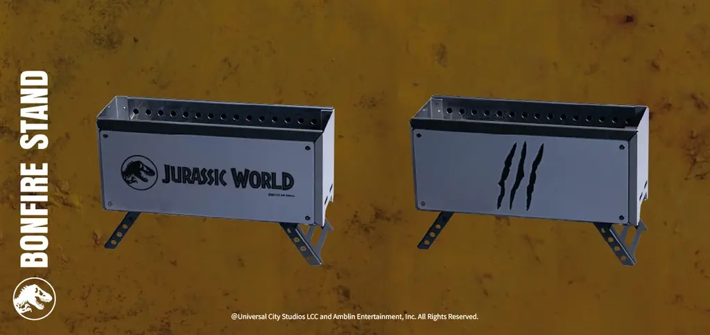 トヨトミが「ジュラシック・ワールド」と初コラボ！特別デザインの焚火台が11/7(金)より発売！ 画像 5