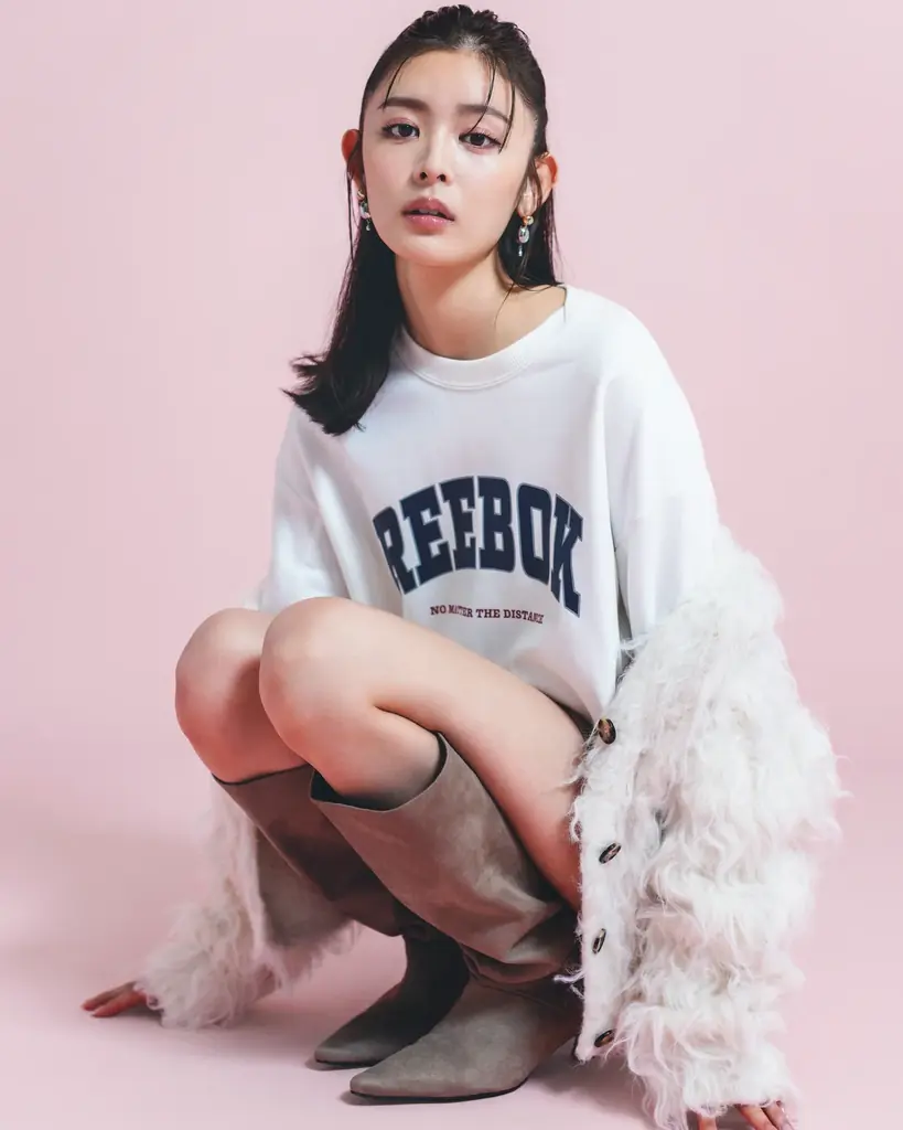【FRAY I.D(フレイ アイディー)】Reebokとの初コラボレーションアイテムが登場！古畑星夏が魅せる大人スポーティなコレクションを公開＜11/5(水)WEB先行予約・11/19(水)店頭発売＞ 画像 8