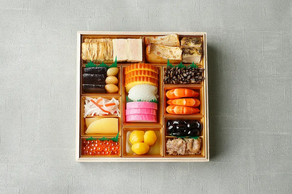 銀座おのでら×なだ万、初のコラボレーションおせち！新春の食卓を彩る、「銀座おのでら×なだ万『2026年 匠の饗宴おせち』」～11月5日（水）よりご予約受付開始～ 画像 2