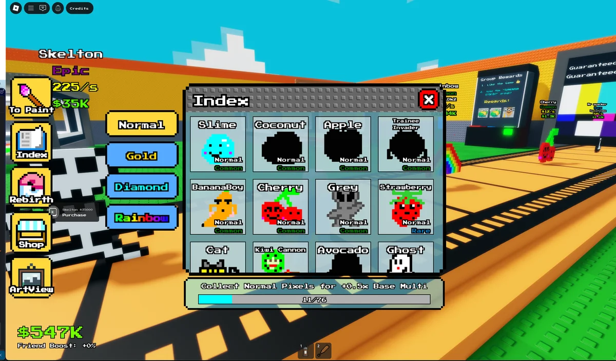 Samu-Rox Studio、「Roblox」向けの新作タイトル「Steal a Pixel」 をリリース 画像 7