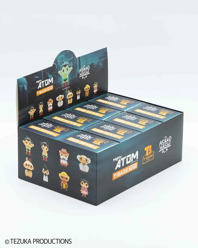 【思わずぎゅっとしたくなる愛おしさ…】はしあさこデザイン「鉄腕アトム ブラインドBOX」登場！T-BASE池袋P’PARCO店で発売 画像 2