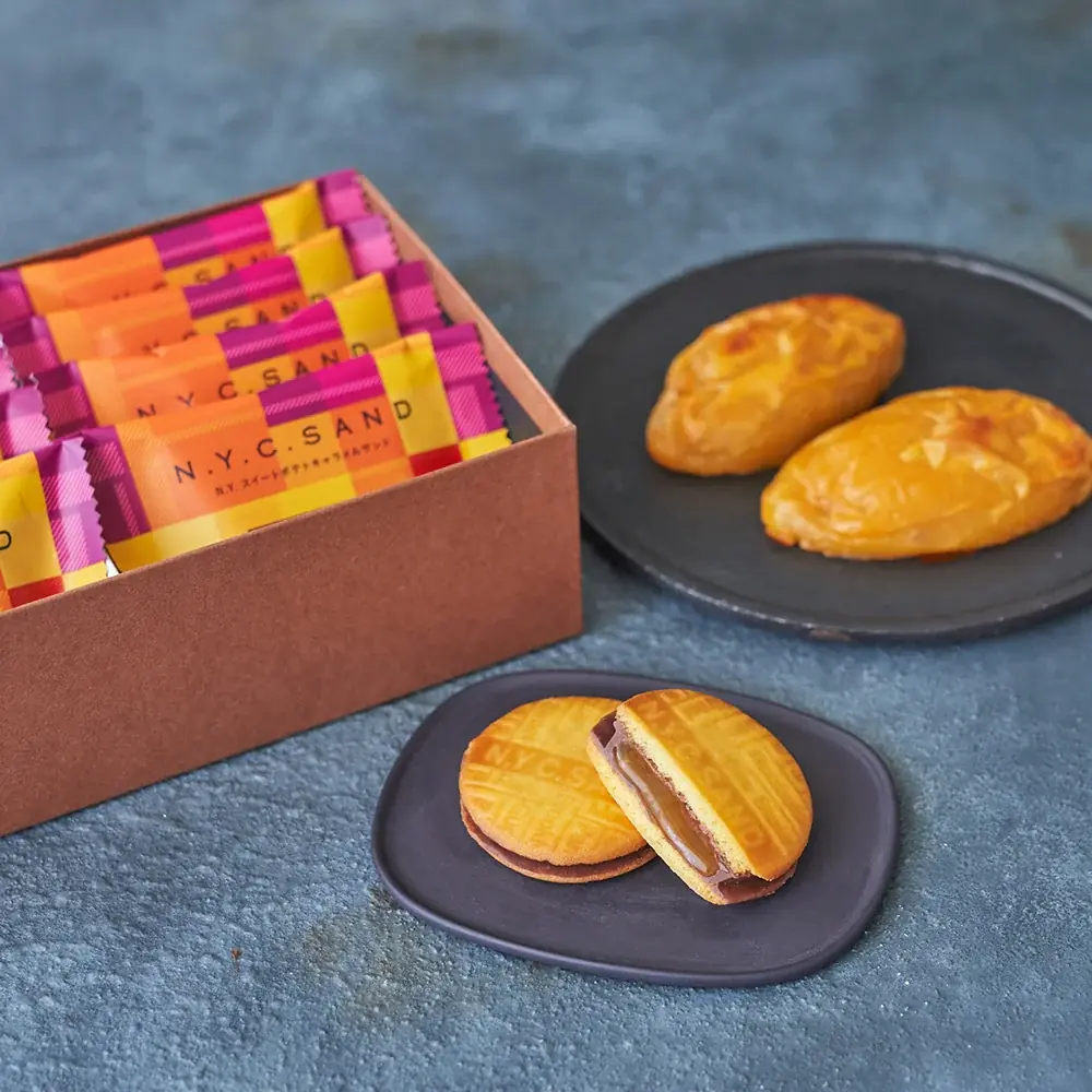 大丸神戸店にとろとろキャラメルで人気の〈N.Y.C.SAND〉が再登場！「N.Y.スイートポテトキャラメルサンド」も数量限定販売 画像 2