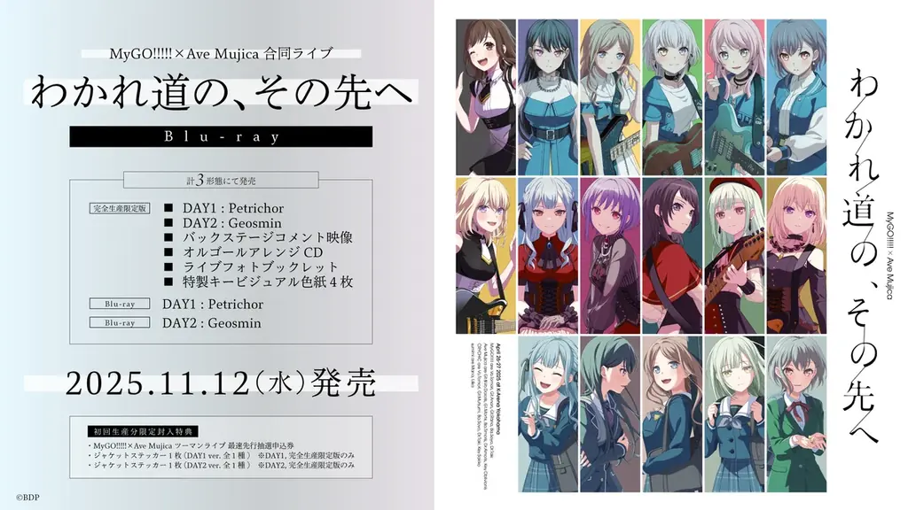 劇場版「BanG Dream! It’s MyGO!!!!!」Blu-ray 前編／後編 本日同時発売 画像 16