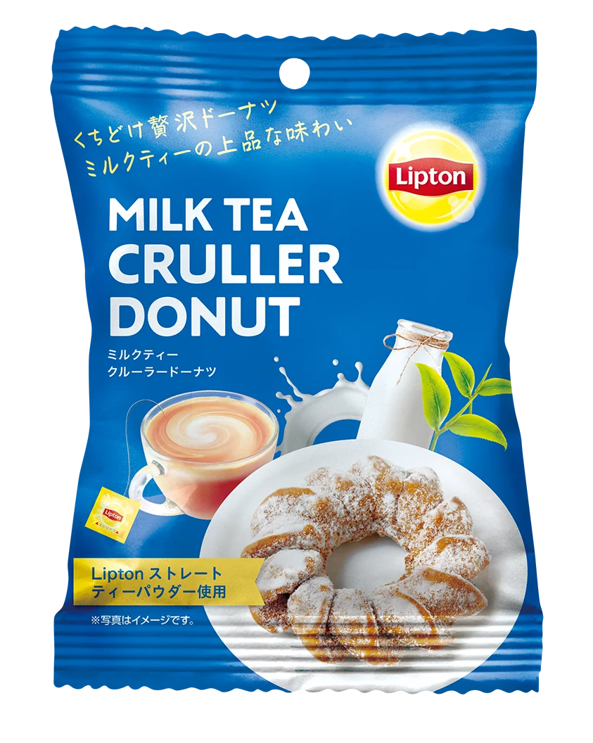Lipton (リプトン)のパウダーを使用した3種類のドーナツ(レモンティー、ミルクティー、アップルティー)を発売！ 画像 4