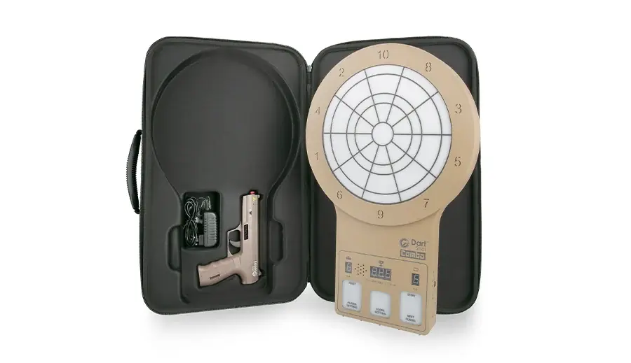 撃っても飾っても本格派。実銃規格のアメリカ射撃訓練用レーザーガンダーツ 画像 16