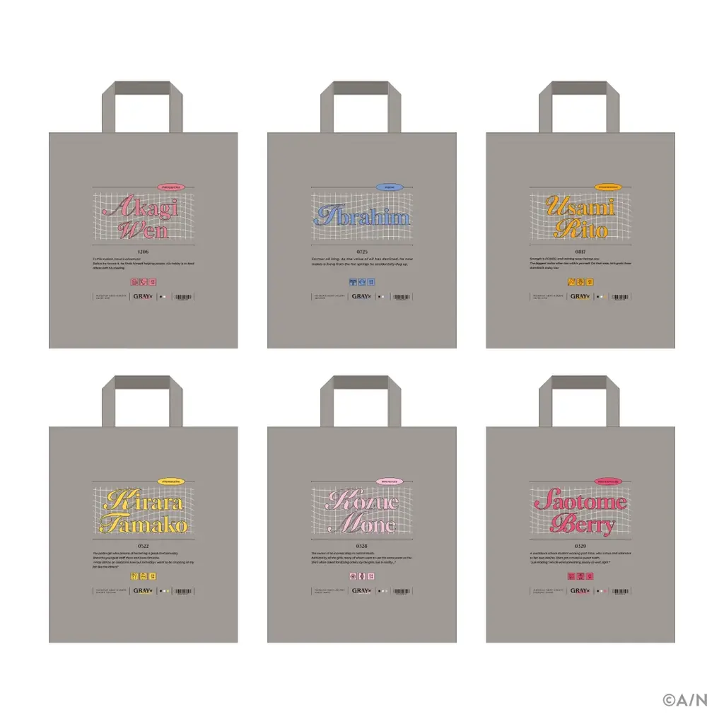 にじさんじから「GRAY×ACCENT」グッズが登場！2025年11月6日(木)18時から販売開始！ 画像 10