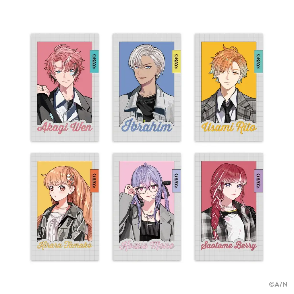 にじさんじから「GRAY×ACCENT」グッズが登場！2025年11月6日(木)18時から販売開始！ 画像 4