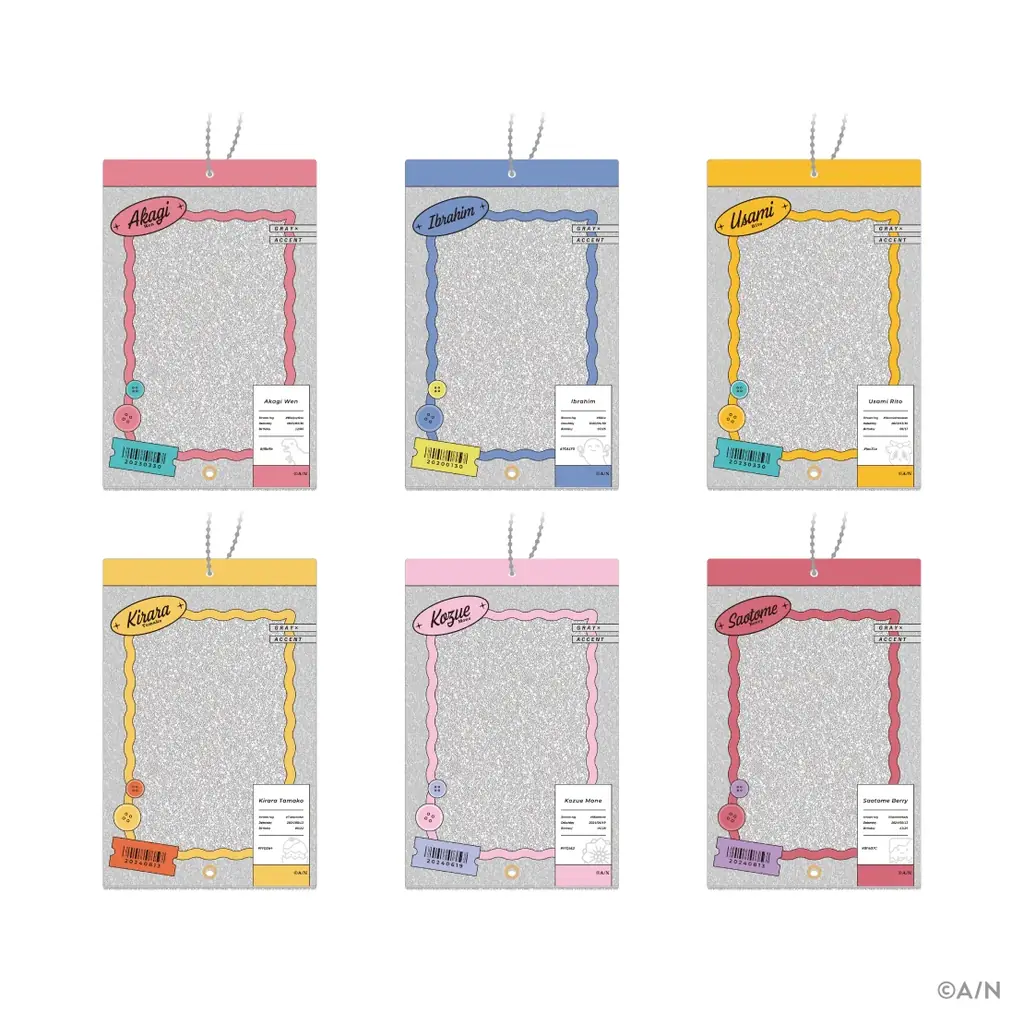 にじさんじから「GRAY×ACCENT」グッズが登場！2025年11月6日(木)18時から販売開始！ 画像 8