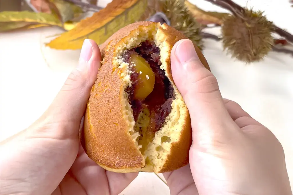 【11/7新発売】どら焼き界の“秋の覇者”登場！一粒栗が丸ごと入った「栗どら焼き」今年も登場！ 画像 13