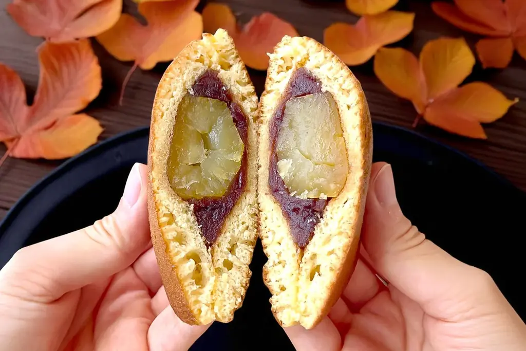 【11/7新発売】どら焼き界の“秋の覇者”登場！一粒栗が丸ごと入った「栗どら焼き」今年も登場！ 画像 3