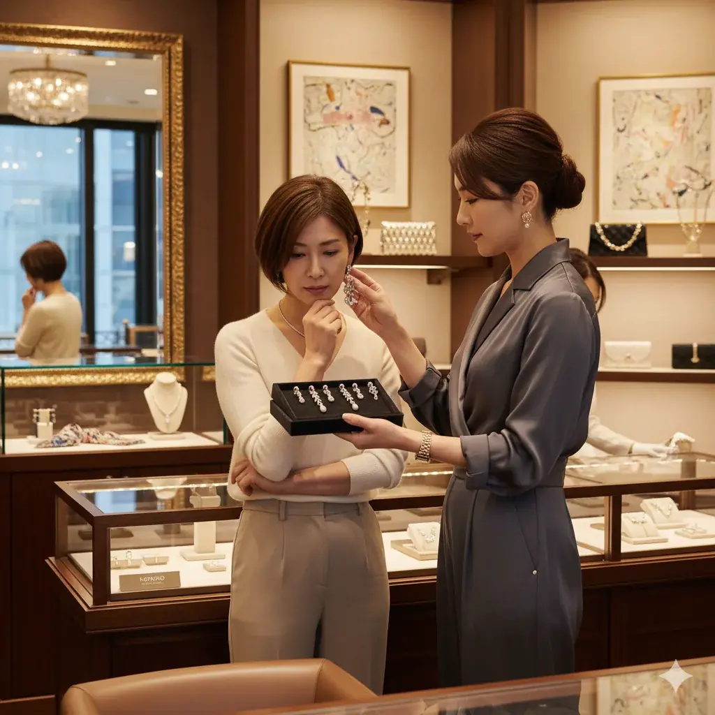 煌めくクリスタルが紡ぐ「プチラグジュアリー」の最新形コスチュームジュエリーブランド「Couleurire（クルーリール）」が阪急うめだ本店に限定出店 画像 4