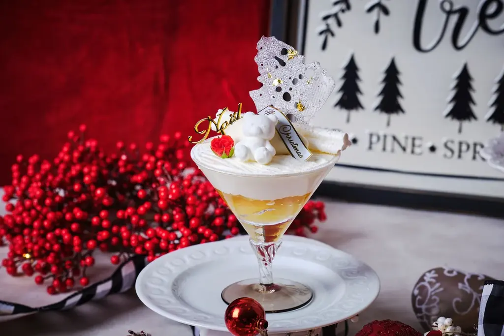 真っ白な雪が降り積もる幻想的な冬景色と愛らしい白くまが主役のクリスマススイーツ『ホワイトベアのクリスマスアフタヌーンティー』全国5都市で期間限定販売 画像 6