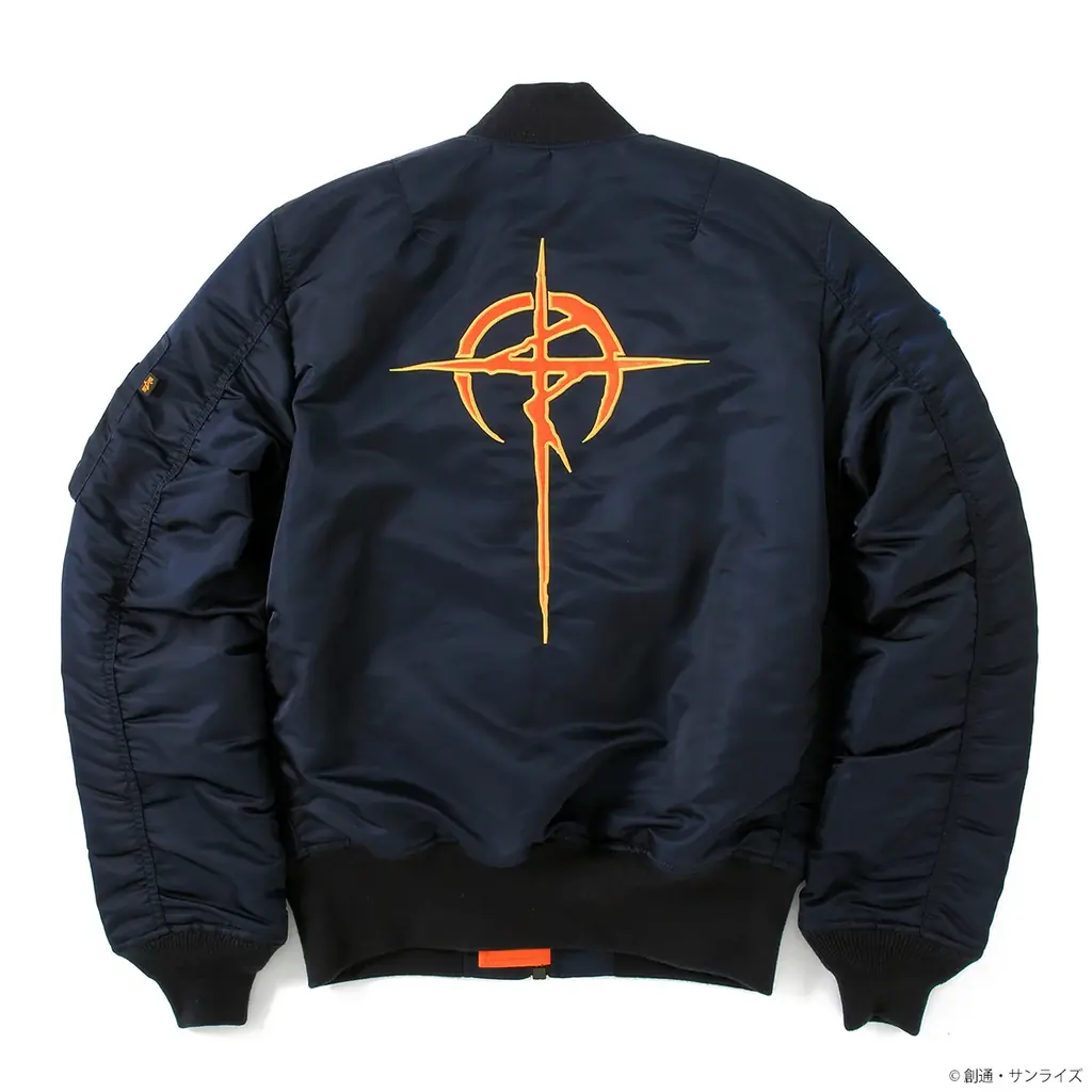 『機動戦士ガンダム 閃光のハサウェイ キルケーの魔女』から、ALPHA INDUSTRIESとのコラボによる、新作フライトジャケットMA-1が登場、アクリルスタンドプレゼントキャンペーンも実施！ 画像 3