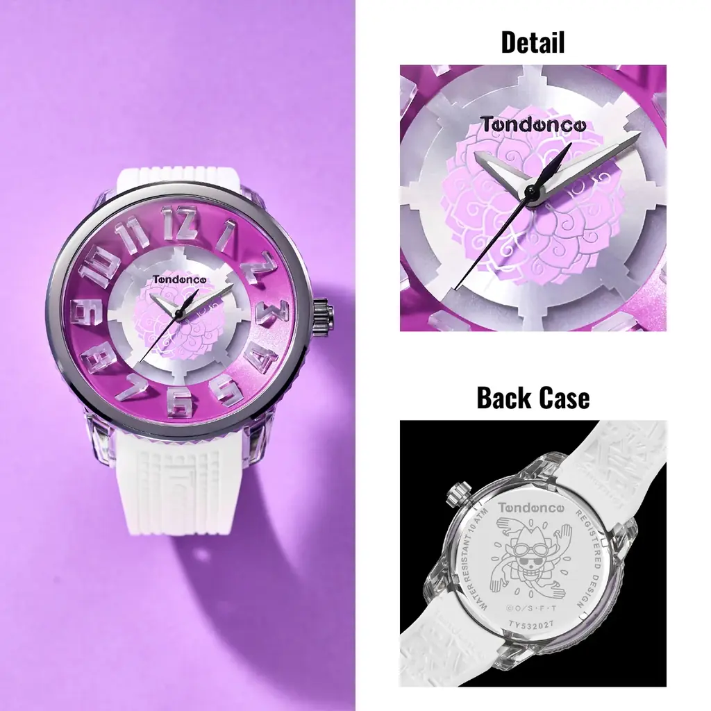 ”麦わらの一味”10人をイメージした腕時計が登場！スイス生まれの時計ブランドTendence（テンデンス）は人気TVアニメ『ONE PIECE』とのコラボレーションウォッチを11月28日に発売します。 画像 12