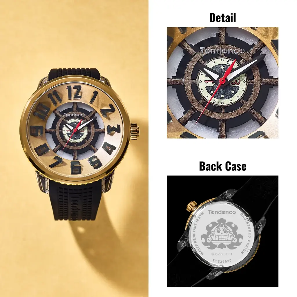 ”麦わらの一味”10人をイメージした腕時計が登場！スイス生まれの時計ブランドTendence（テンデンス）は人気TVアニメ『ONE PIECE』とのコラボレーションウォッチを11月28日に発売します。 画像 15