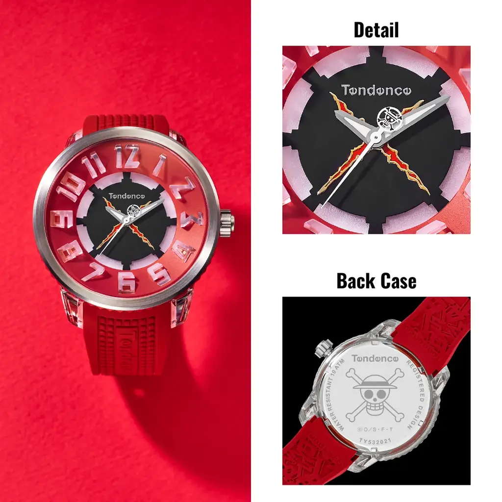 ”麦わらの一味”10人をイメージした腕時計が登場！スイス生まれの時計ブランドTendence（テンデンス）は人気TVアニメ『ONE PIECE』とのコラボレーションウォッチを11月28日に発売します。 画像 6