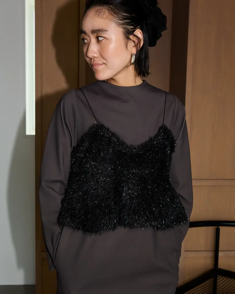 【emmi(エミ)】スタイリスト・金子綾さんとのコラボレーションコレクションを発売！ホリデームードを高める初のフォーマルライン＜11月6日(木)オンライン先行予約＞ 画像 28