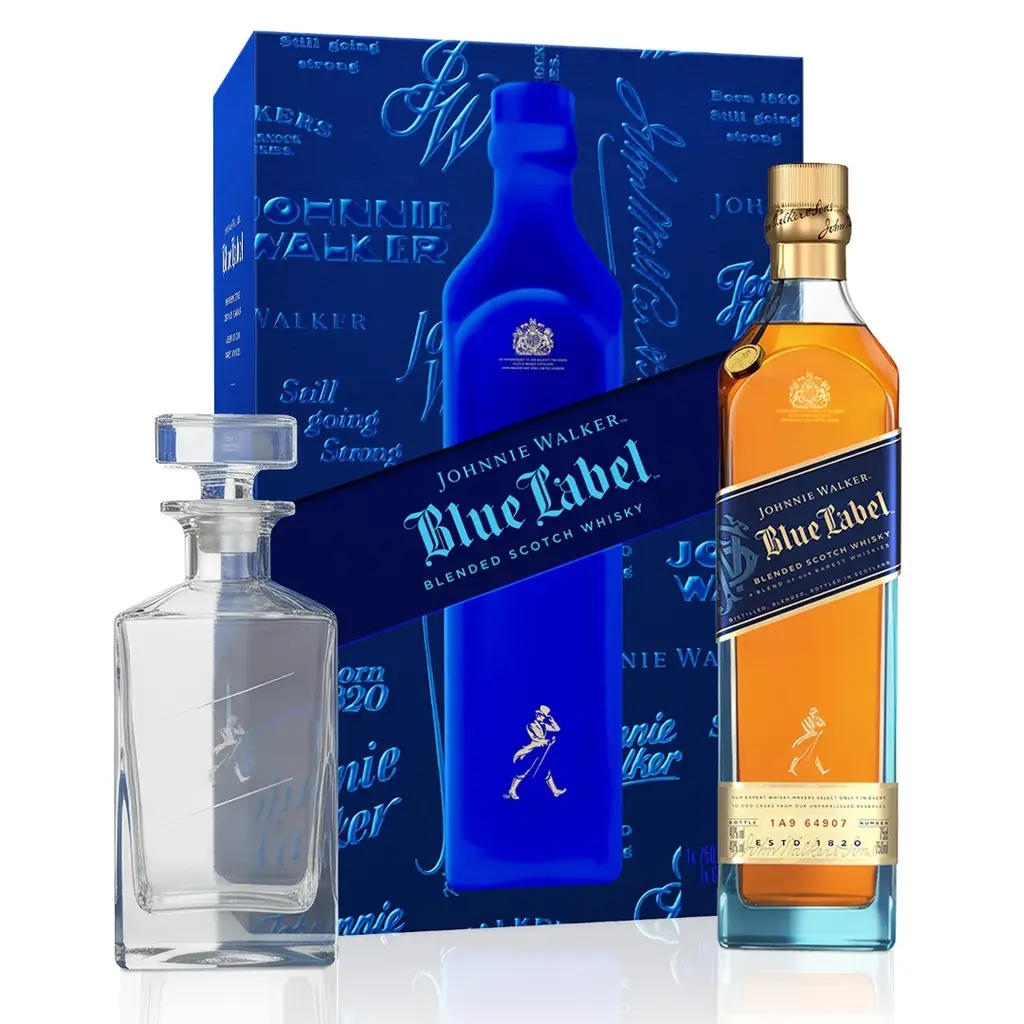 ブルーラベル特製デキャンタ発売