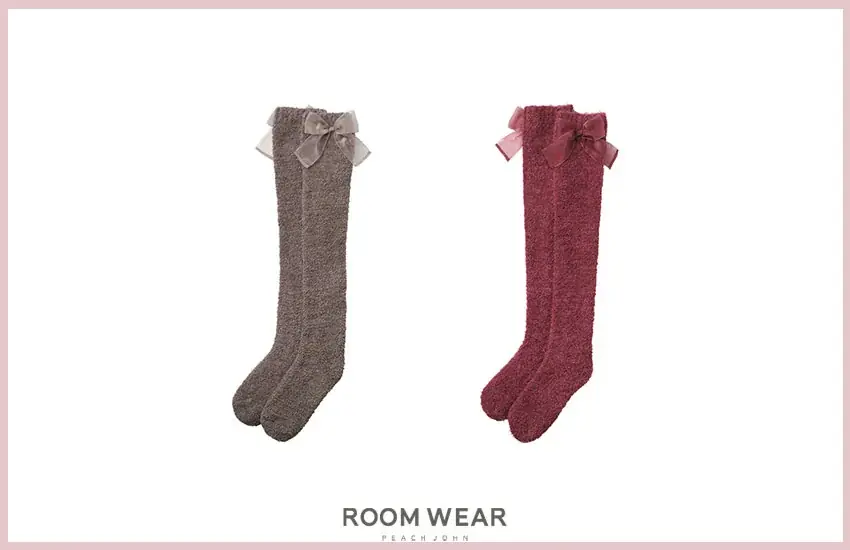 【PEACH JOHN ROOM】リボンをモチーフにしたあったかルームウェアを揃えたHOLIDAY COLLECTIONを発売。 画像 21