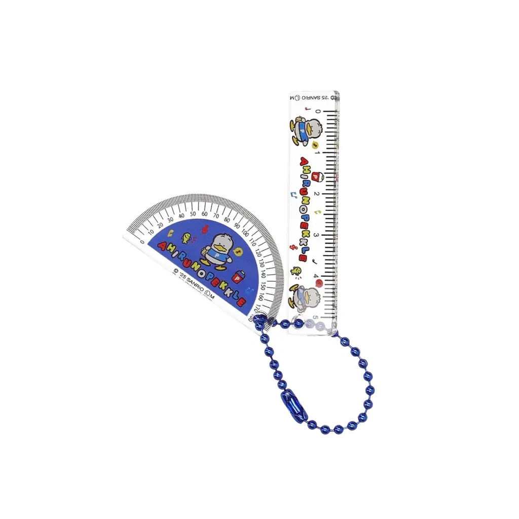 筆箱の中身の定番アイテム、レトロな「定規」と「分度器」がサンリオキャラクターズデザインのチャームになって10月中旬より全国のカプセルトイ自販機に新登場！ 画像 11