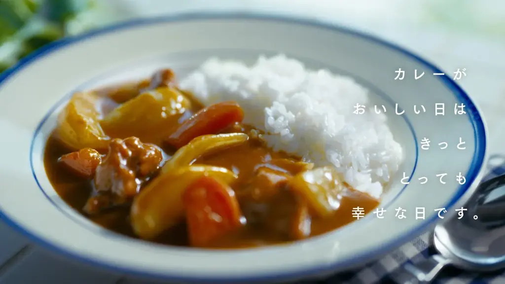 “Happy カレー。カレー Smile” カレーがおいしい日はきっととっても幸せな日 栗原はるみさん出演 新TVCM「カレー」篇１１月７日（金）全国オンエア 画像 1