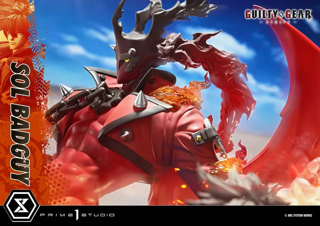 『GUILTY GEAR -STRIVE-』の「ソル＝バッドガイ」を、1/4スケールで立体化 画像 11