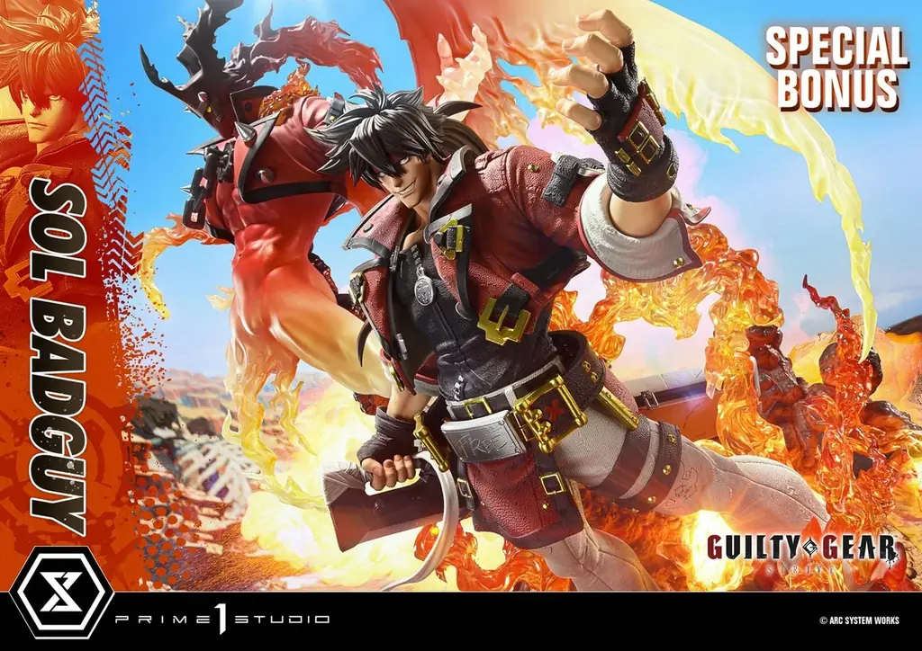 『GUILTY GEAR -STRIVE-』の「ソル＝バッドガイ」を、1/4スケールで立体化 画像 14