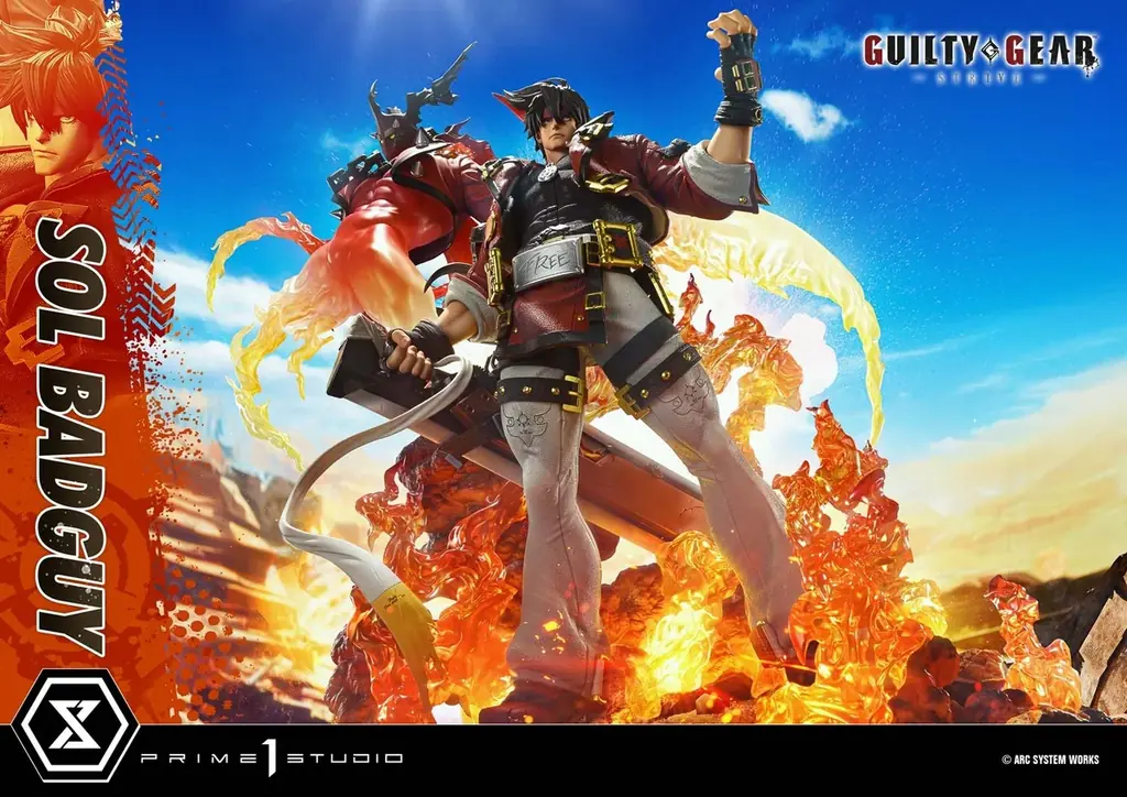 『GUILTY GEAR -STRIVE-』の「ソル＝バッドガイ」を、1/4スケールで立体化 画像 5