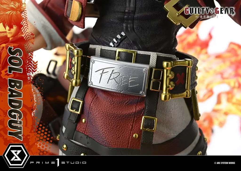 『GUILTY GEAR -STRIVE-』の「ソル＝バッドガイ」を、1/4スケールで立体化 画像 7